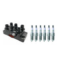Set of 6 Hitachi Ignition Coils & NGK Platinum Spark Plugs for Explorer Ranger (2001–2010)