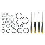 Set of 32 Nitrile Rubber O-Rings for Automotive Applications