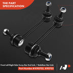 10x Front Sway Bar Link & Tie Rod for Honda Passport (1998–2002)