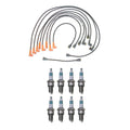 Denso Wire Set & 8 Iridium Power Spark Plugs for Dodge 7.0L V8