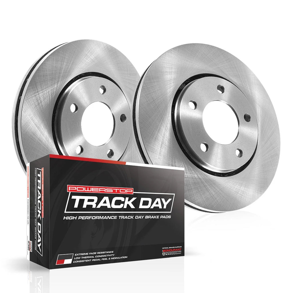Set of 2 Brake Disc and Pad Kits for Subaru Impreza