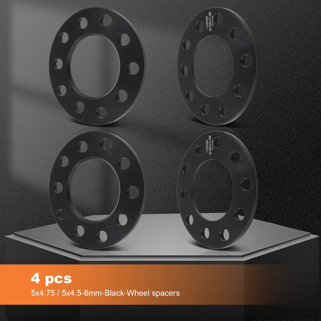 4X Wheel Spacers 5x4.75 / 5x4.5 for Honda CR-V, Infiniti Q50, Lexus IS250, Kia