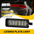 LED License Plate Lights for Dodge Charger Challenger (2015–2021)