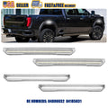 Clear White LED Wheel Fender Side Marker Lights for GMC Sierra 2500 3500 (2020–2024)