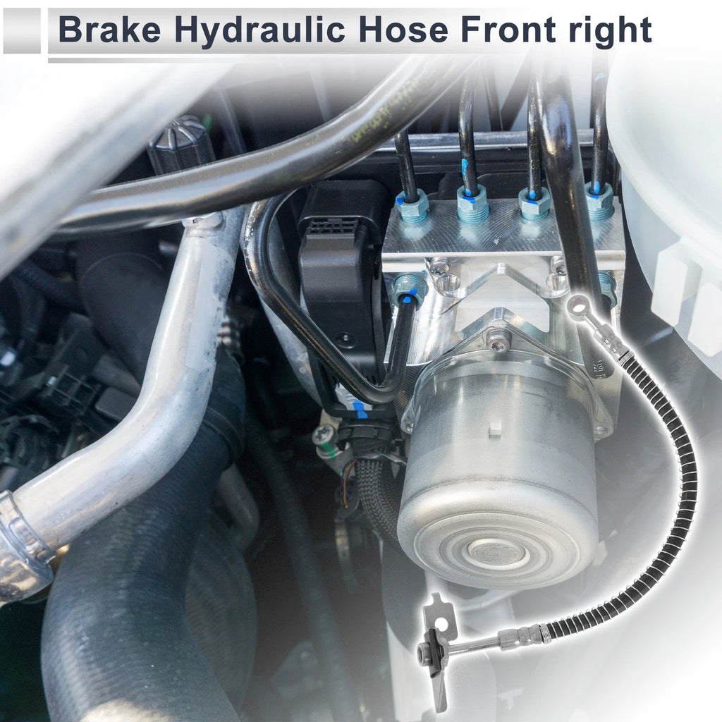 Brake Hydraulic Hose for Hyundai Santa Fe (2006–2009) No. 587322B000