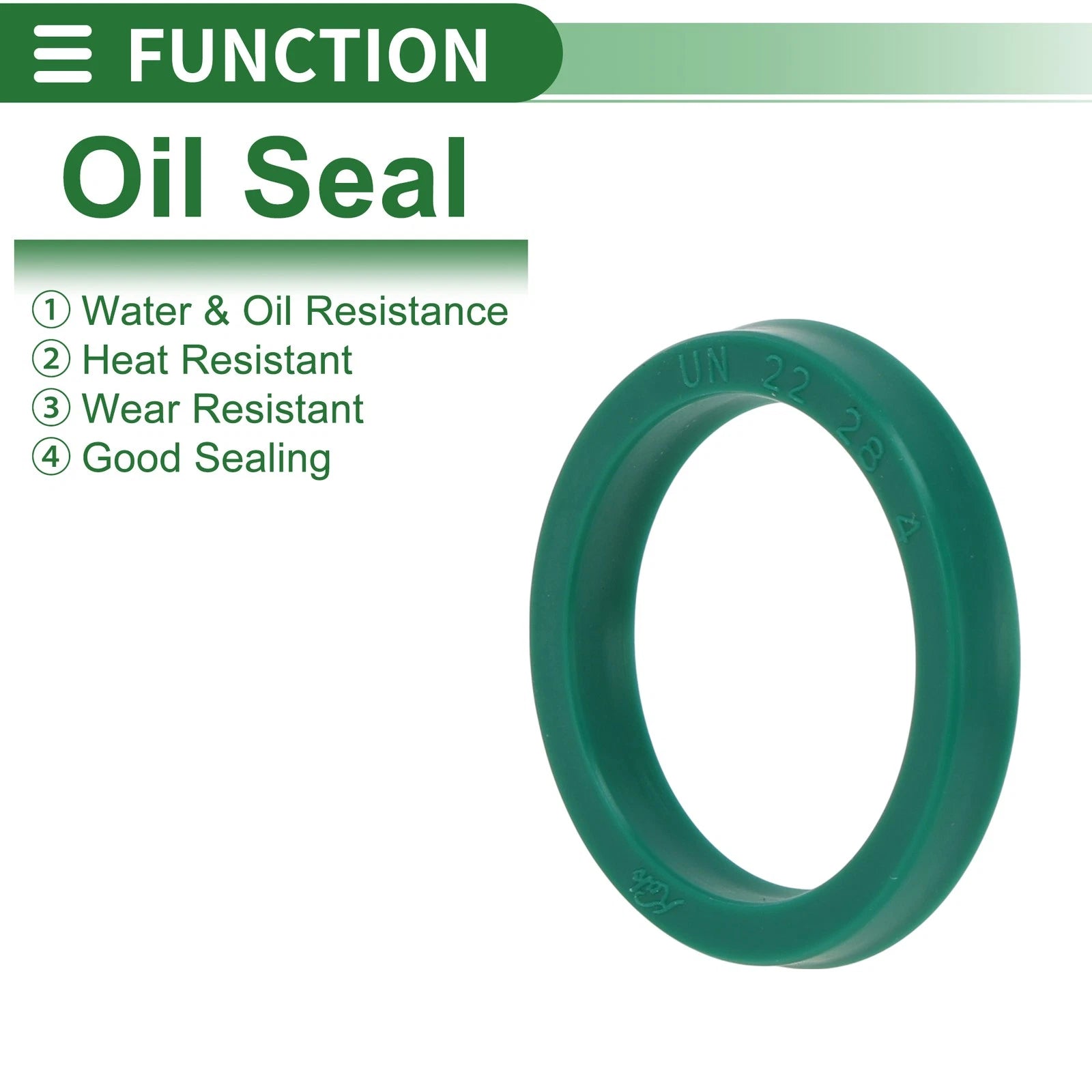 Set of 5 Oil Seal Rotary Shaft Seal 22x28x4mm High Pressure for Various Models