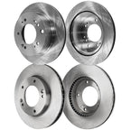 Front and Rear Disc Brake Rotors for Kia Sorento (2007–2009)