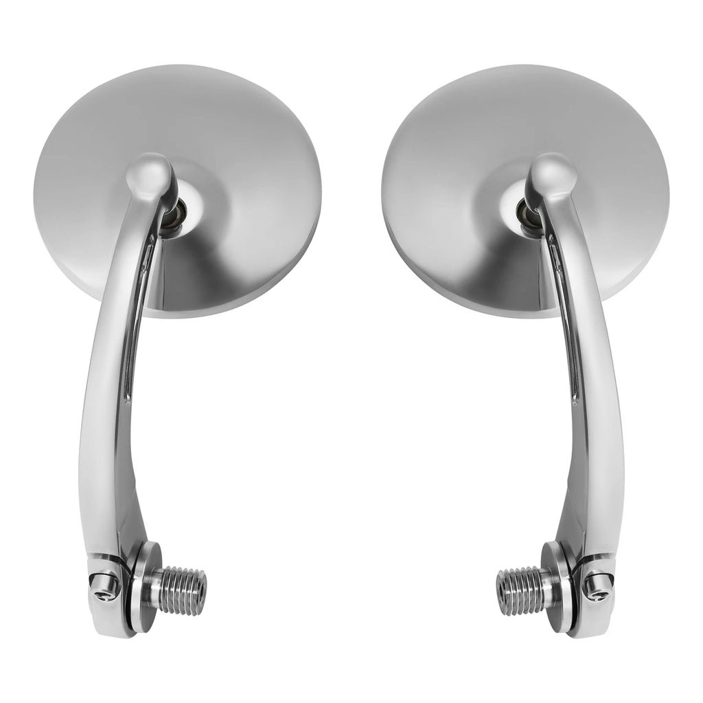 Chrome Bar End Rear-View Mirrors for Harley Sportster S (2021–2025)