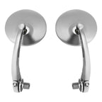 Chrome Bar End Rear-View Mirrors for Harley Sportster S (2021–2025)