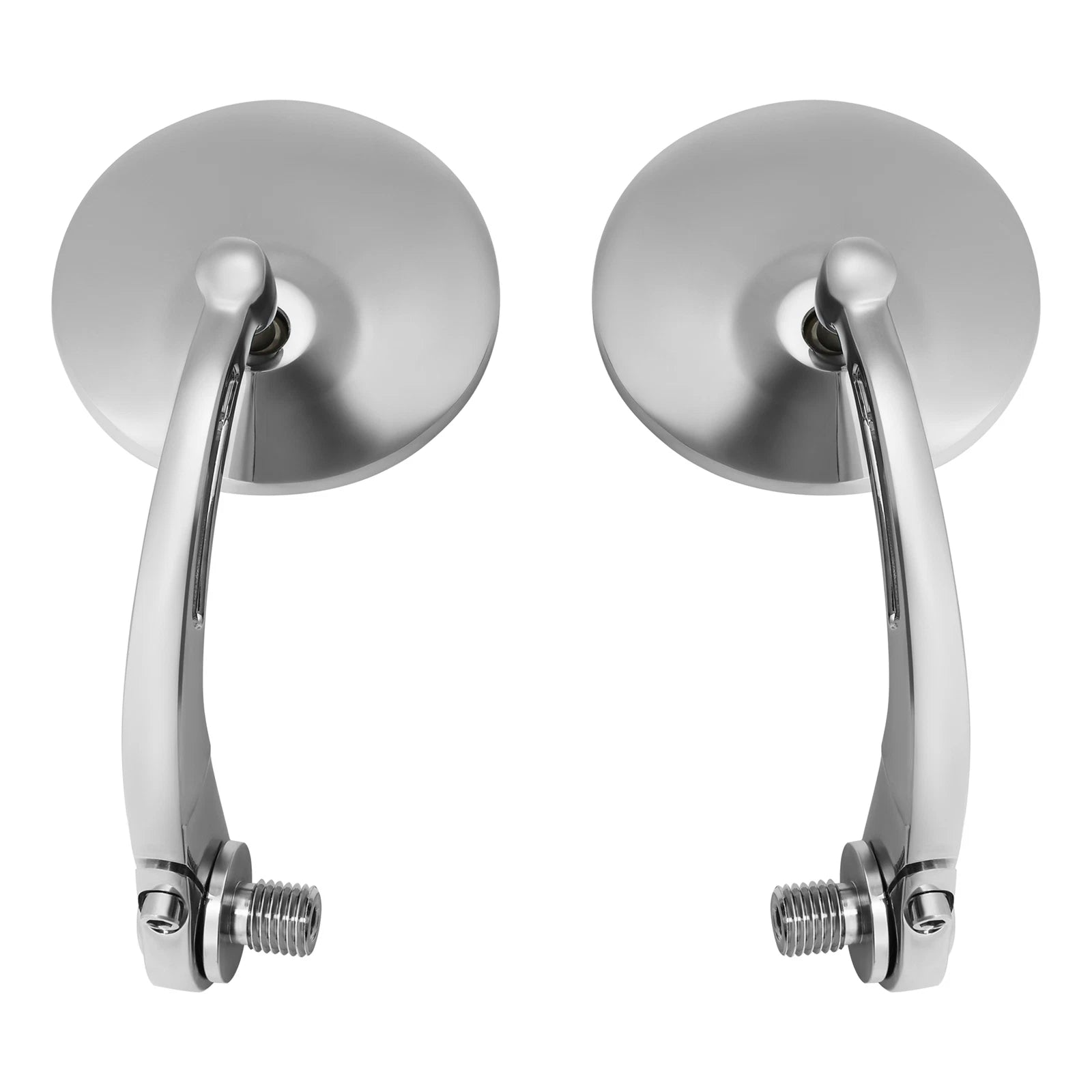 Chrome Bar End Rear-View Mirrors for Harley Sportster S (2021–2025)