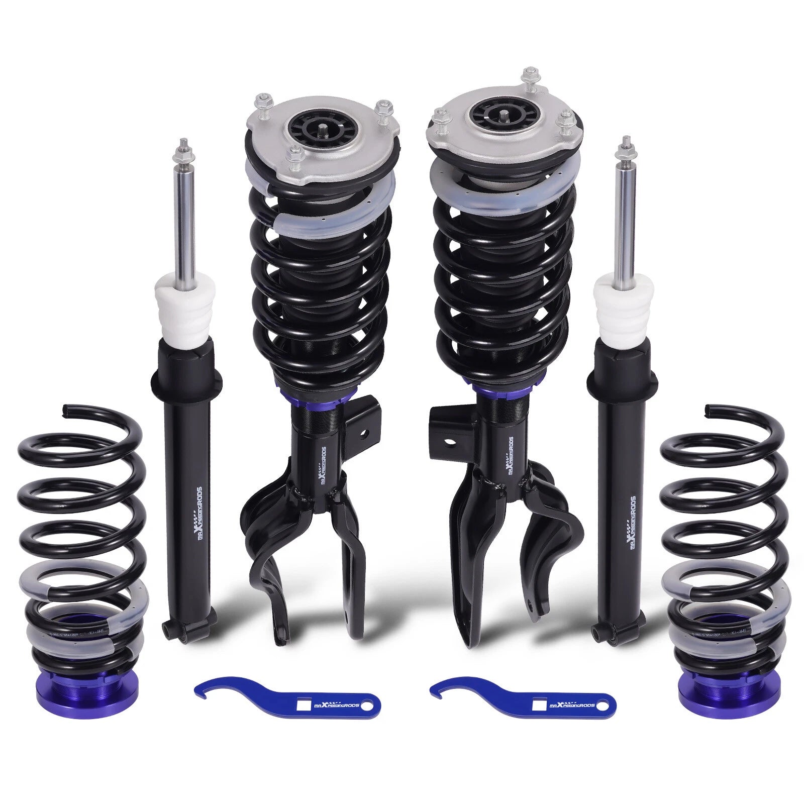 Set of 4 Struts & Spring Assembly for Tesla Model Y AWD (2020–Present)