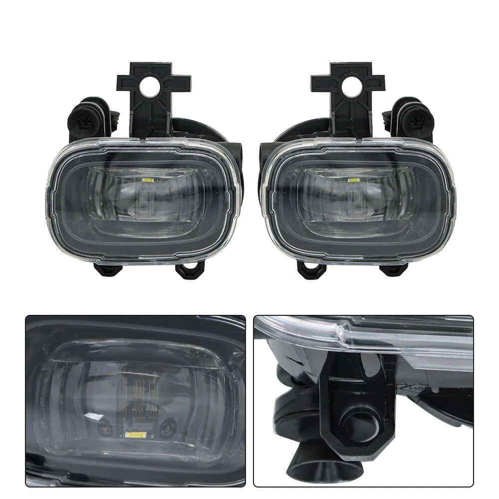 Clear Fog Light Bumper Pair for Nissan Kicks (2021–2023) LED