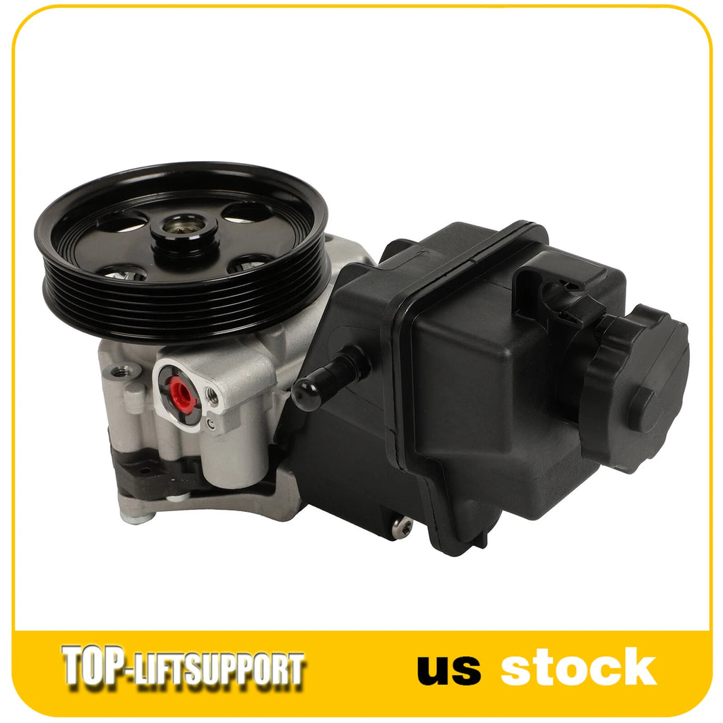 Power Steering Pump with Pulley & Reservoir for Mercedes-Benz W204 C300 C350