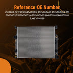 Engine Radiator for Mercedes-Benz ML350 R350 R500 (2006–2012)