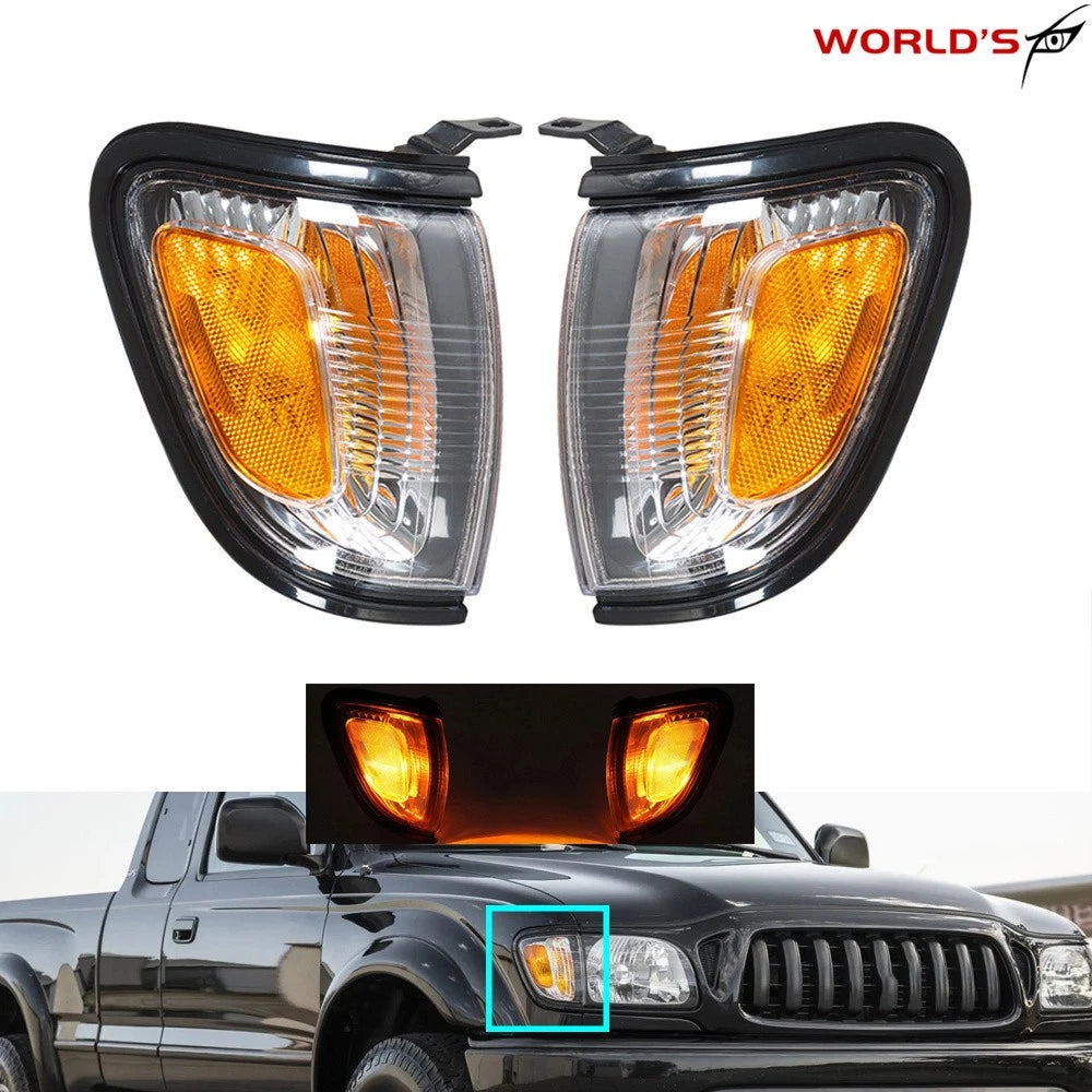 Set of 2 Side Marker Corner Parking Lights for Tacoma (2001–2004)