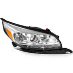 Headlight Assembly for Chevy Malibu (2013-2015) Chrome Housing Left+Right