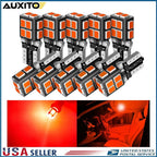 10X LED Parking Light Bulbs for AUXITO (168, 194, 2825, T10)
