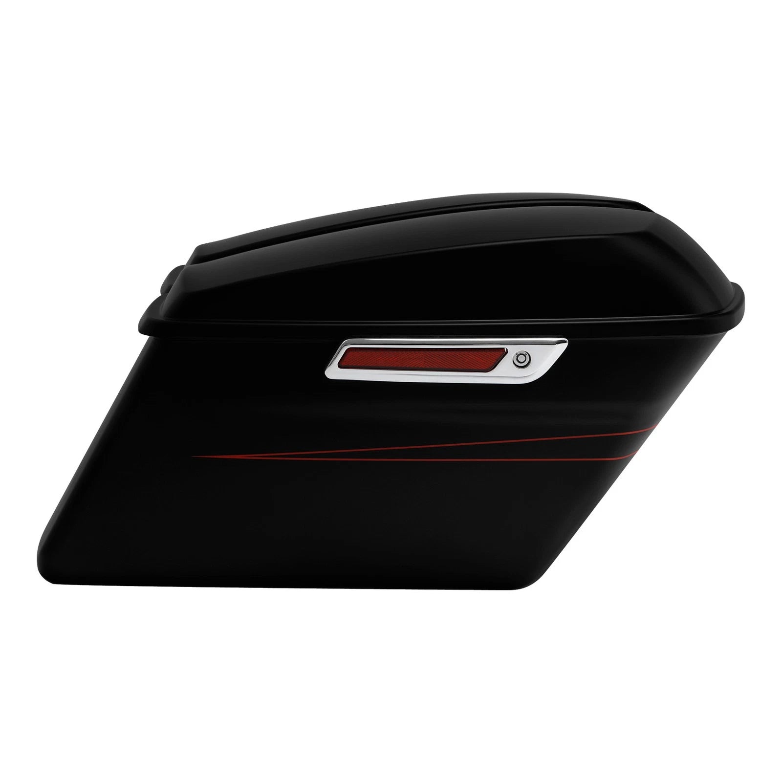 Hard Saddlebags for Harley Touring Street Road Glide (2014–2023) Black Denim