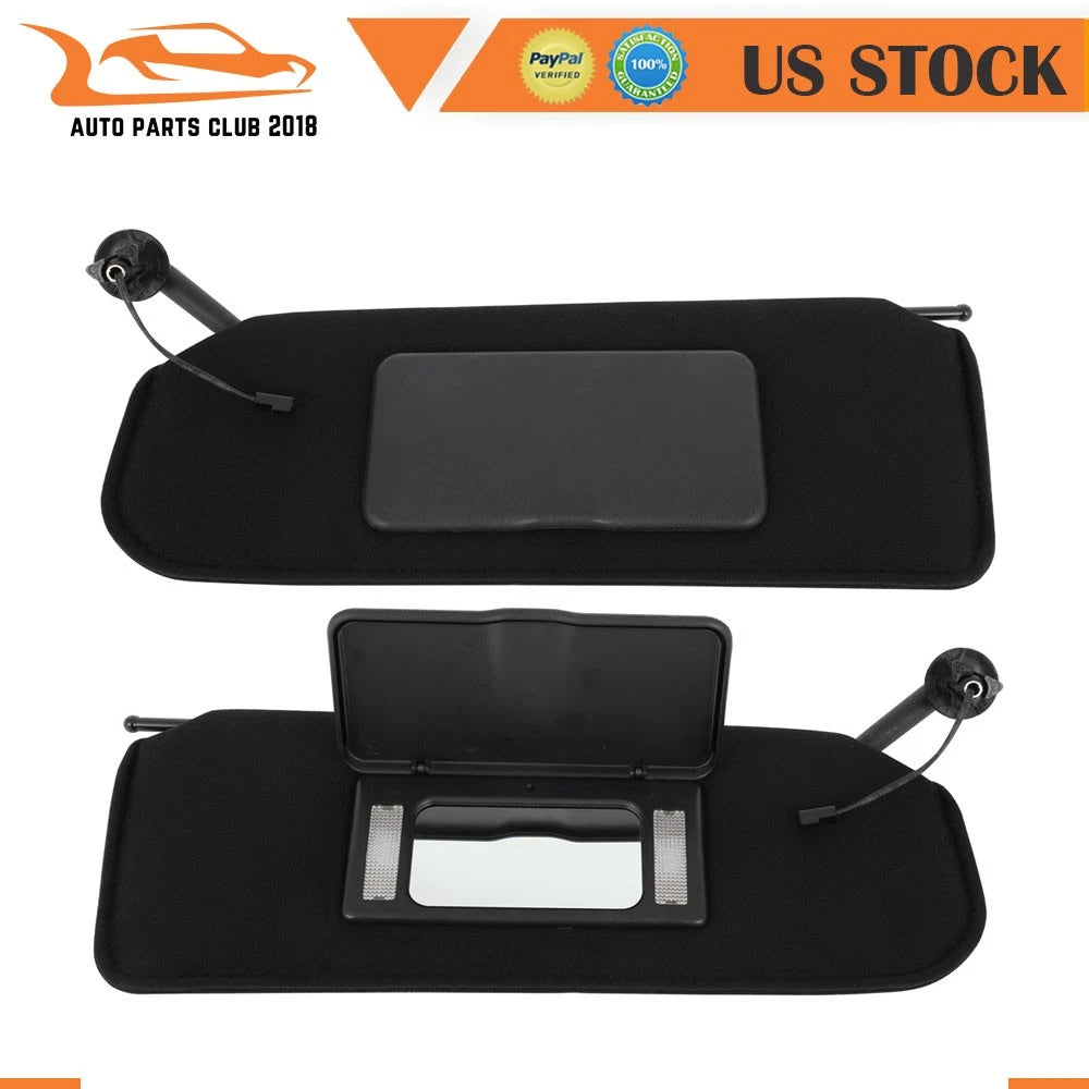 Set of 2 Sun Visors for Chevrolet Corvette (1997–2004)