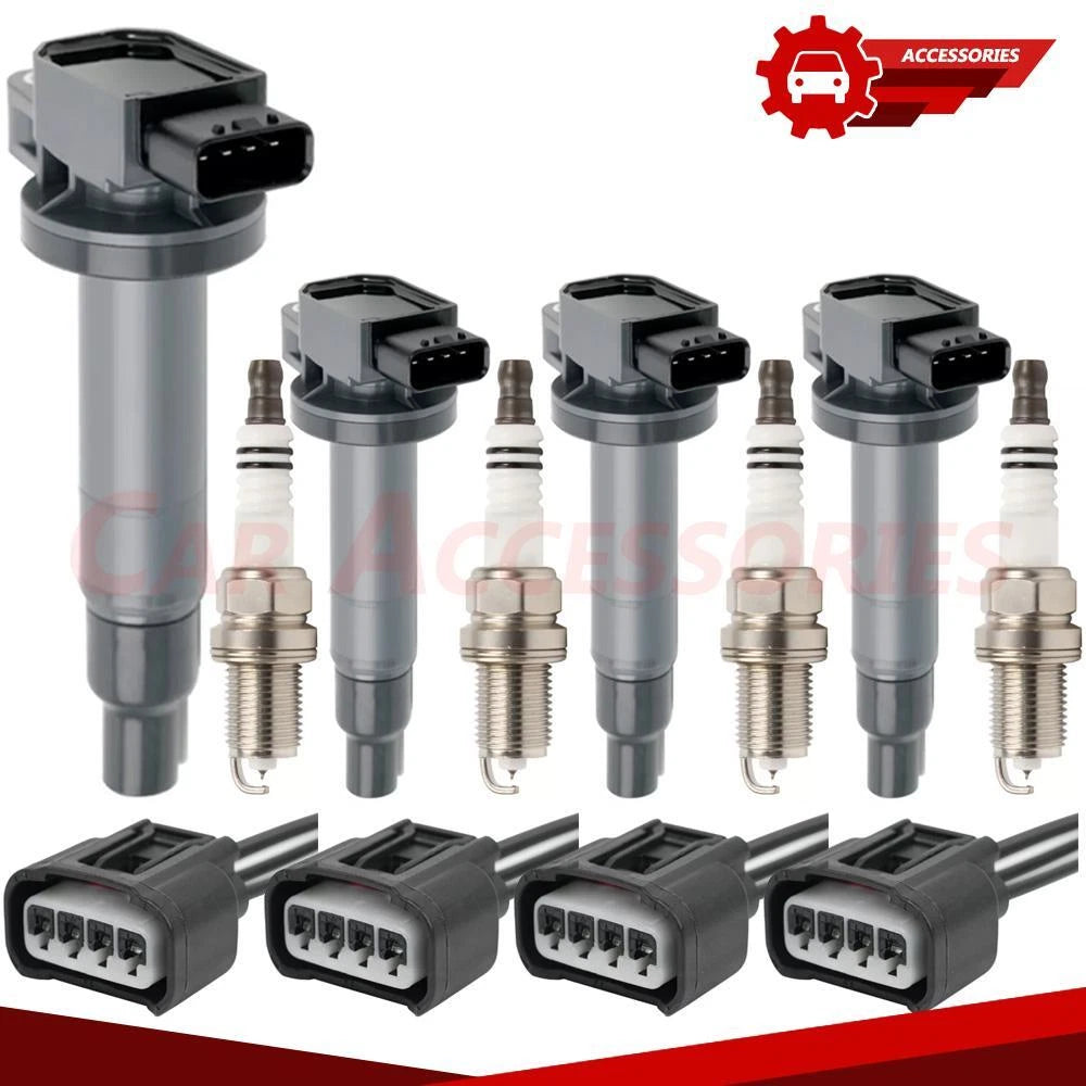 Ignition Coil & Spark Plug Set for Toyota Scion XA XB (2004–2006) UF316 90919-02240