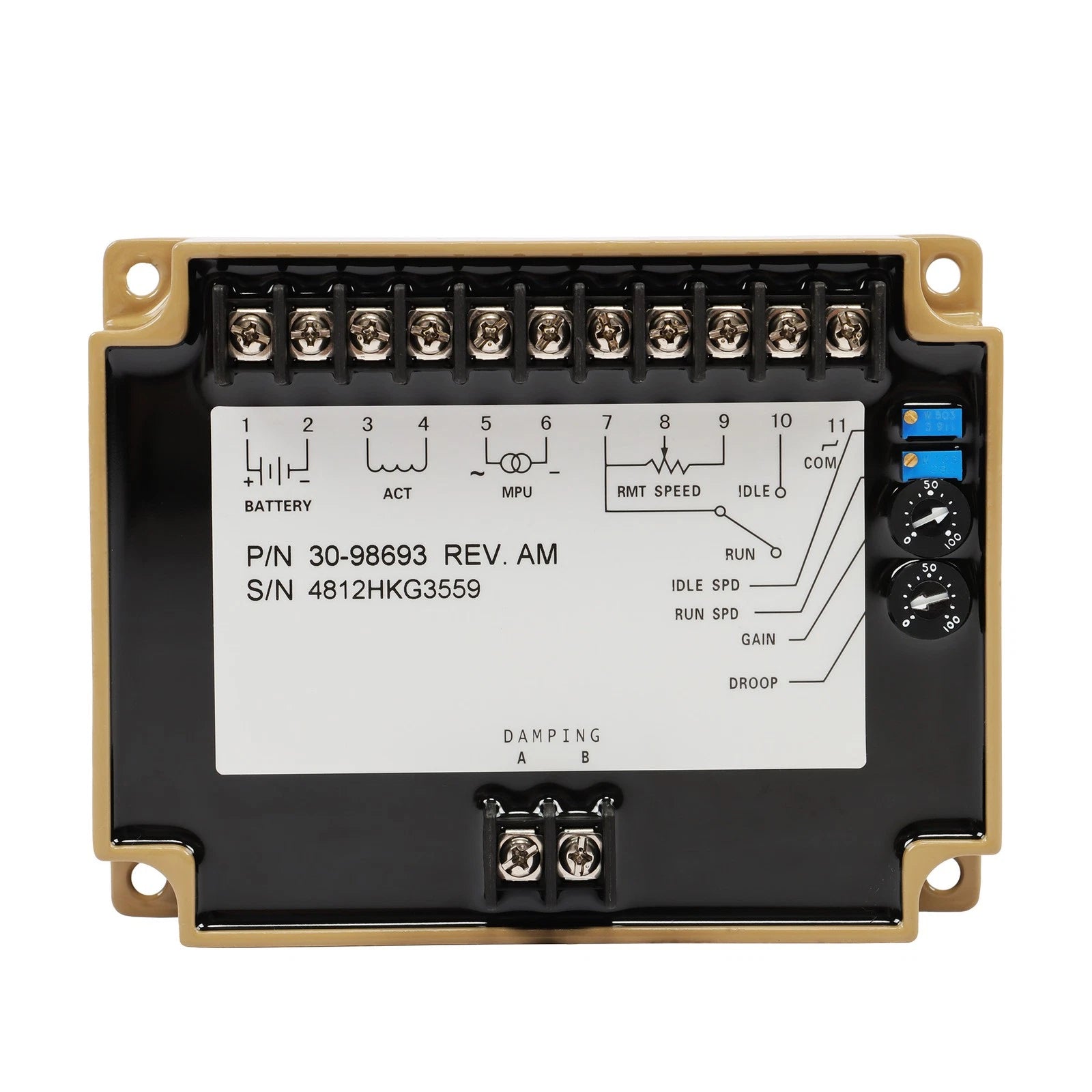 Speed Controller for Cummins KTA19
