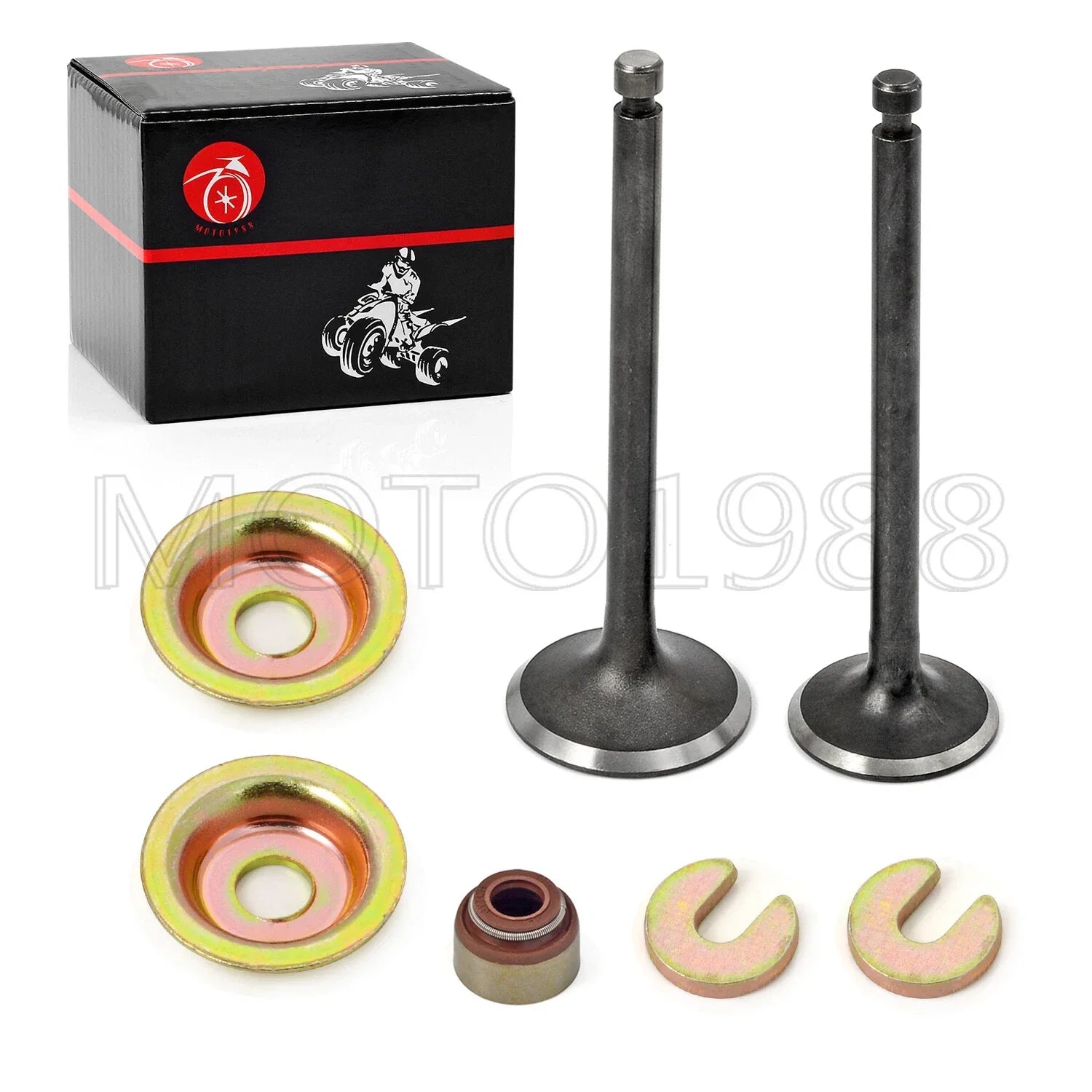 Intake Exhaust Valve Kit for Yamaha Gas Golf Cart G2–G14 (1989–1996)