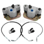 Front Brake Calipers & Hose Lines for Polaris Big Boss 250 4x6 (1989–1991)