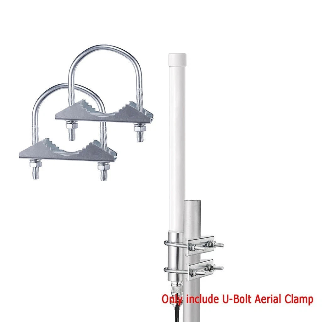 U-bolts antenna clip for mast/tube/pipes/pole heavy duty mounting