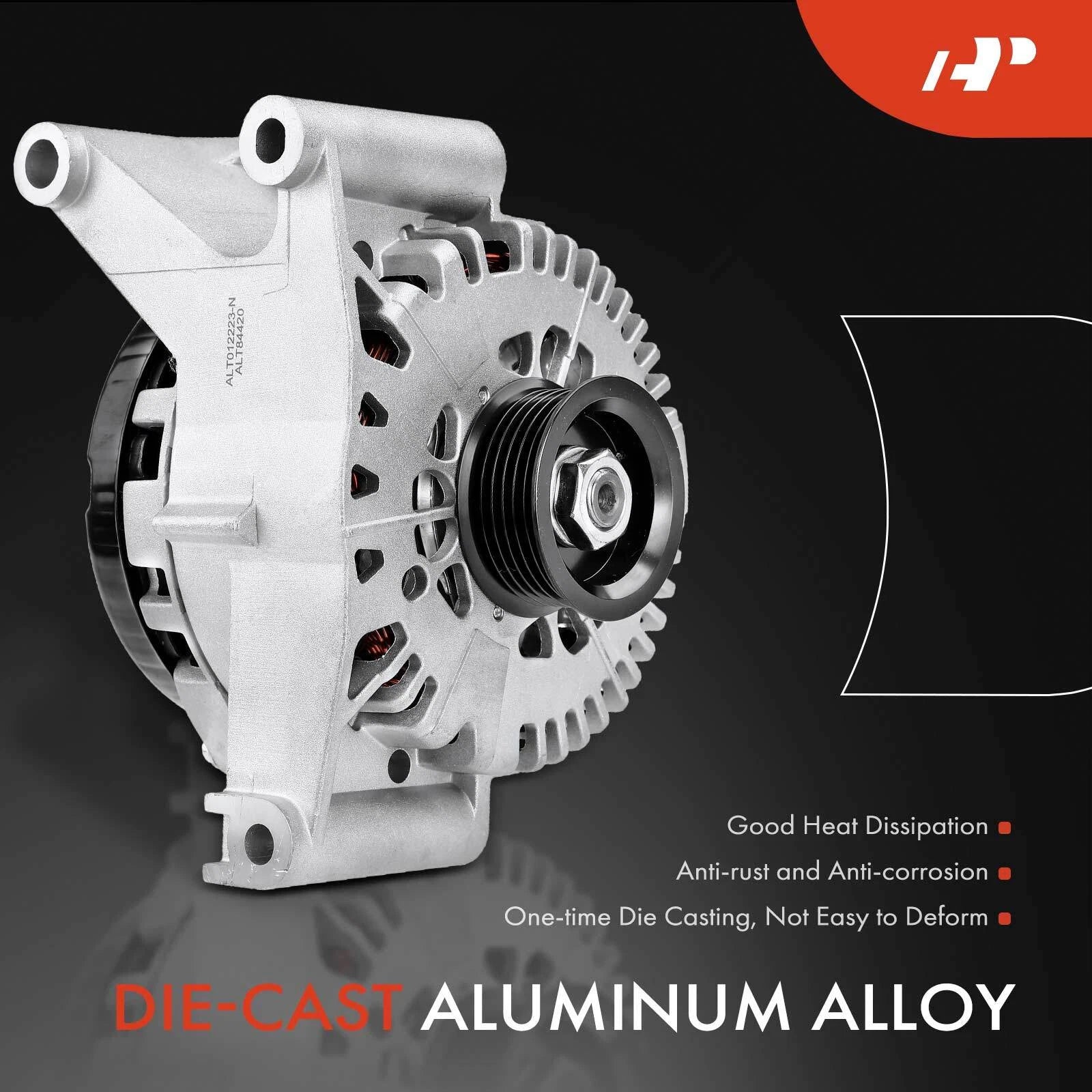 Alternator for Ford Five Hundred, Freestyle, Mercury Montego (2005-2007)