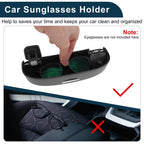 Sunglasses Case for Honda Accord (2018–2023) Eyeglasses Holder Dark Grey