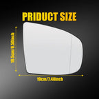 Mirror Glass Set for BMW X5 X6 E70 E71 (2007–2019) with Auto Dimming