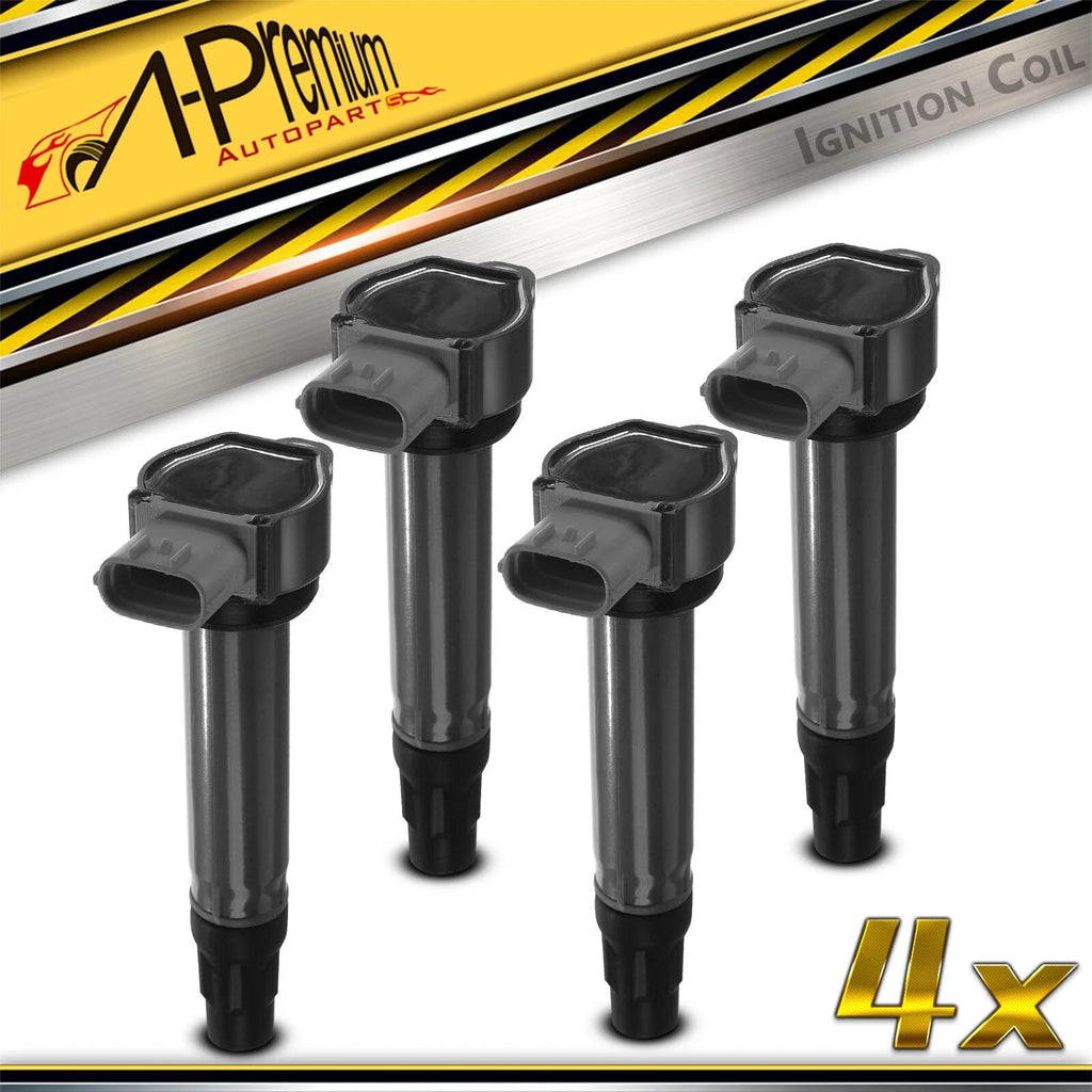 Set of 4 Ignition Coils for Mitsubishi Outlander Lancer (2008–2017)