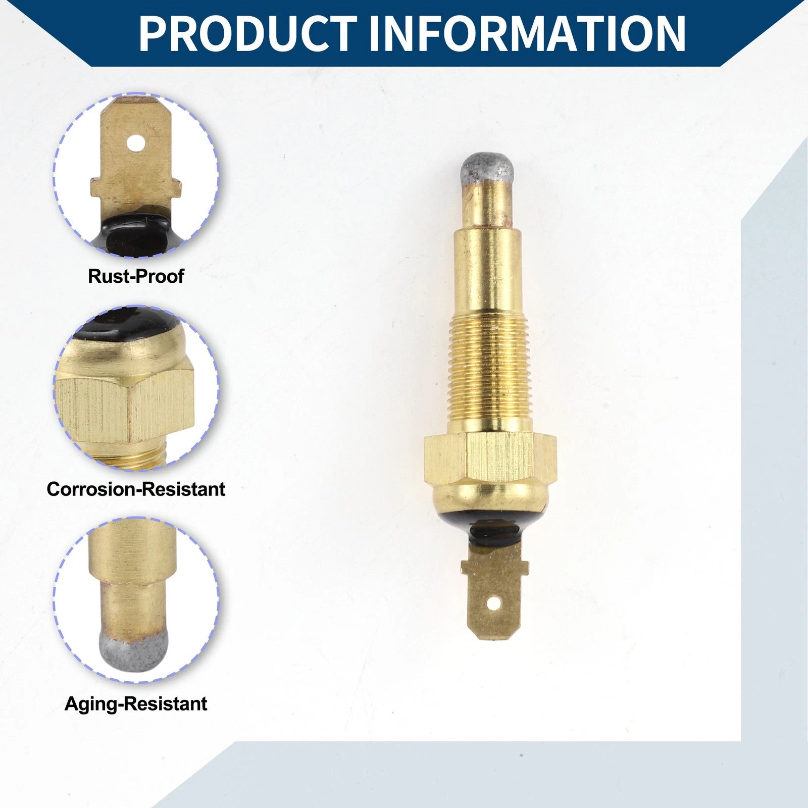 Engine Coolant Temperature Sensor MB813347 for Mitsubishi Nativa (1997–2011)