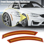 Front Bumper Reflectors for BMW F15 F85 Yellow