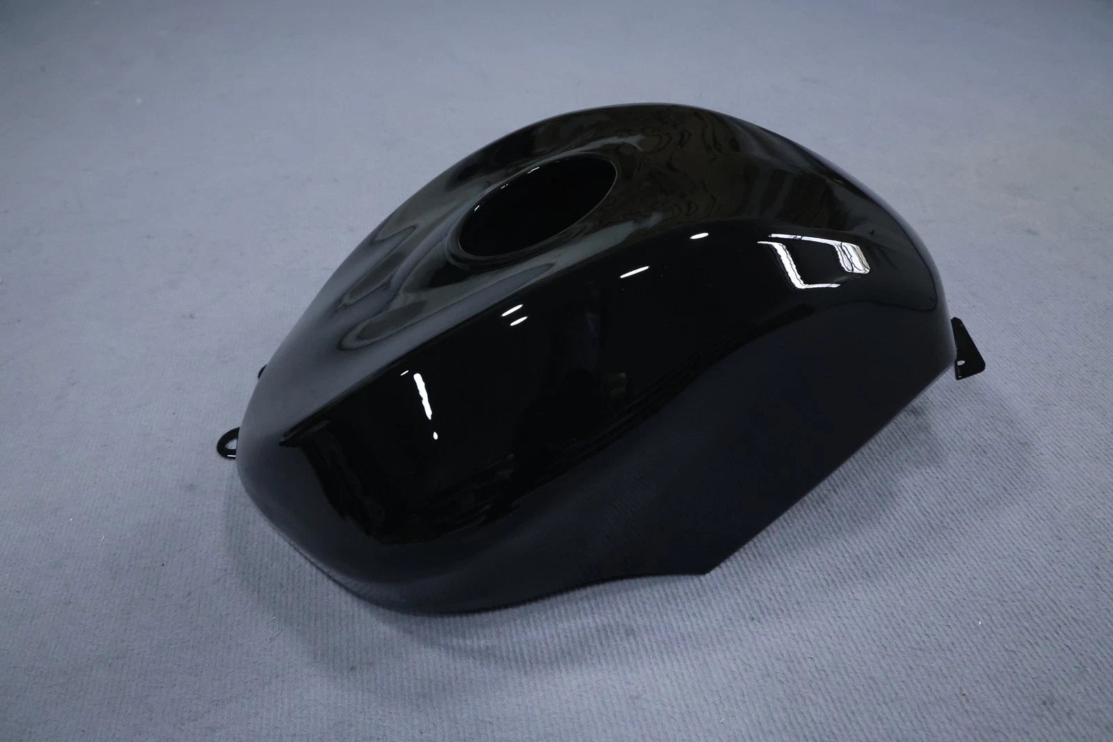Glossy Black ABS Fuel Gas Tank Cover for Kawasaki Ninja ZX10R (2006–2007)