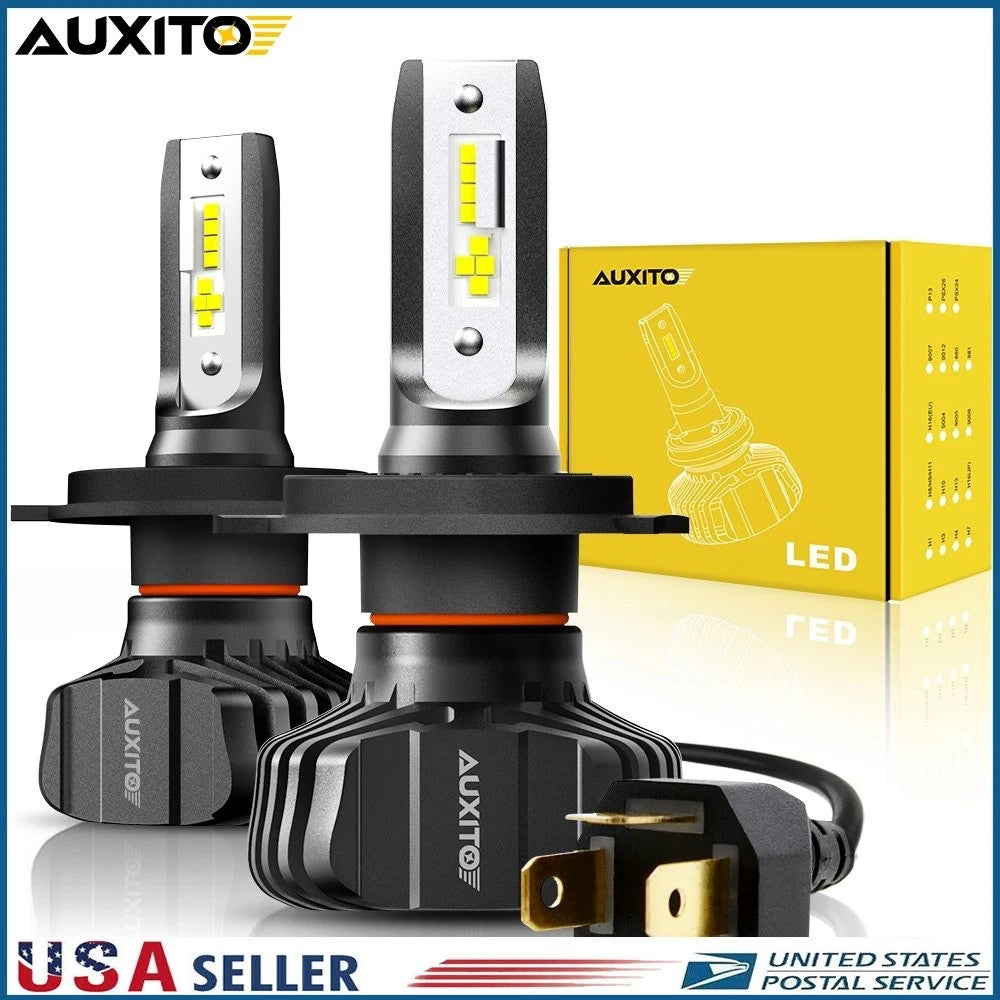 2X H4 LED Headlight Bulbs for B7 E (24000LM, 6000K Cool White)