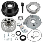 Rear Brake Panel & Drum for Honda Fourtrax 300 TRX300 TRX300FW (1988–2000) 43100-HC4-010