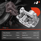 Front Right Disc Brake Caliper with Bracket for Chevy Equinox (2010-2017)