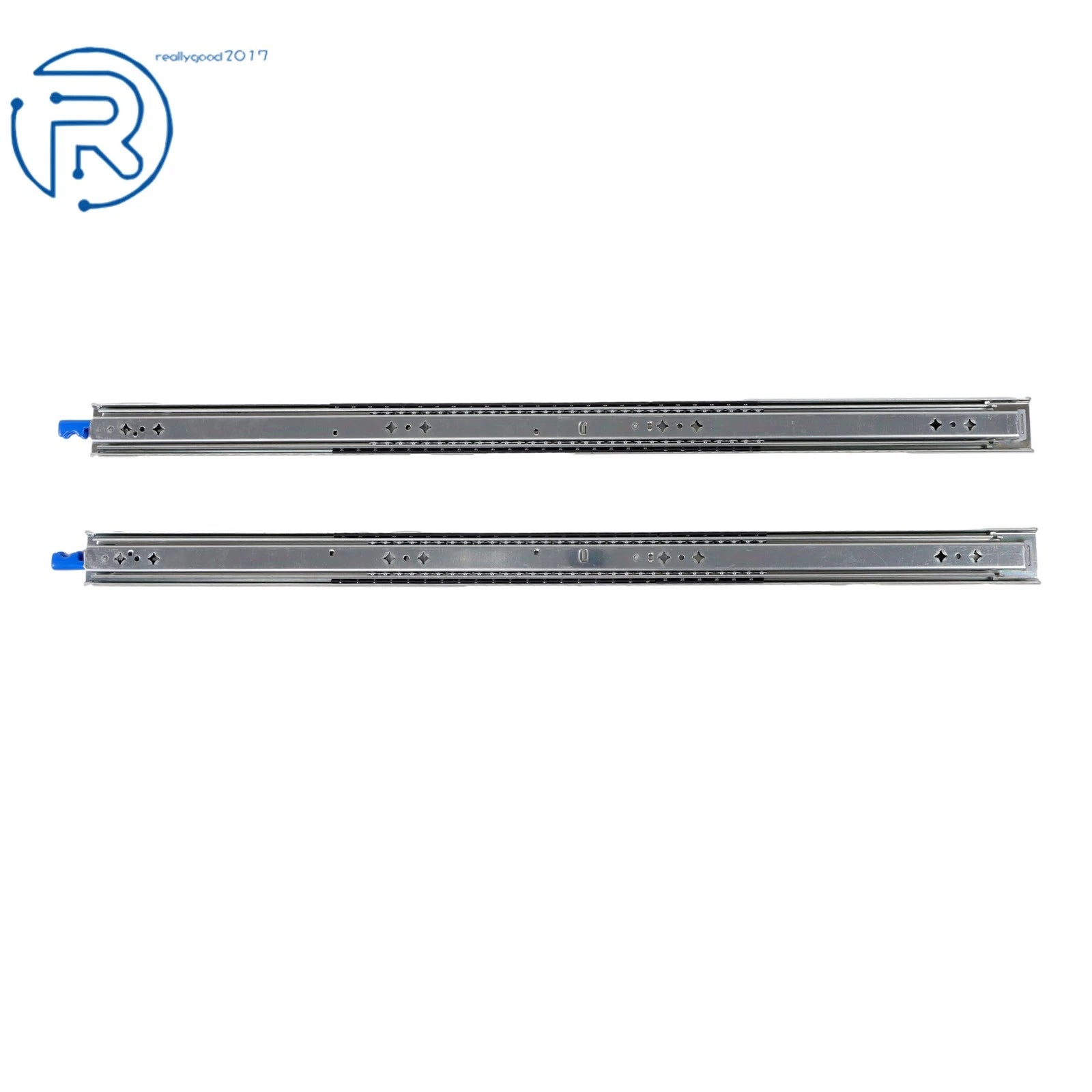 1 Pair Heavy Duty Drawer Slides for Universal Use (36 Inch, 250 Lbs)