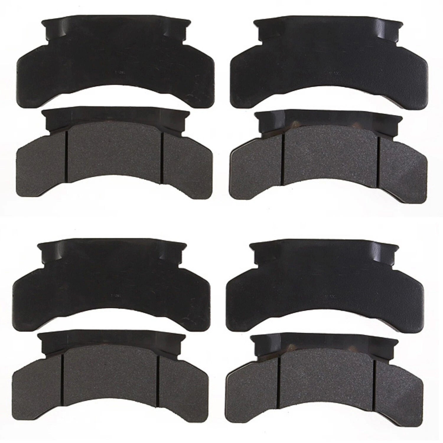 Set of 4 Semi-Metallic Brake Pads for Chevy B60 (1983–1991)