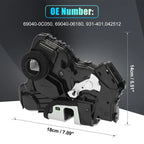 Front Left Door Lock Actuator Motor for Toyota 4Runner (69040-06180)