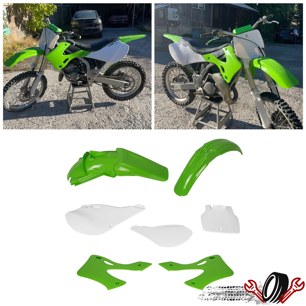 Restyle Plastics Kit for Kawasaki KX125 KX250 (1999–2002)