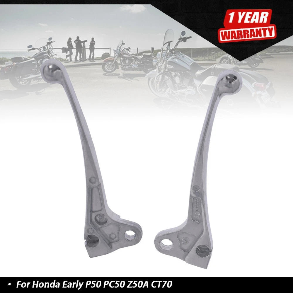 Pair Brake Levers for Honda P50 PC50 Z50A CT70 (1960–1976)