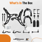 Front Upper Lower Control Arms for Dodge Durango Jeep Grand Cherokee (2011-2015)