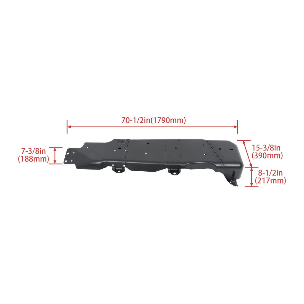 Gas Fuel Tank Skid Plate Guard for Jeep Wrangler JK (2007–2018)