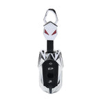 Silver Remote Key Fob Cover for BMW 1 2 3 4 5 6 7 Series X3 X4 M2 M3 M4 M5 M6