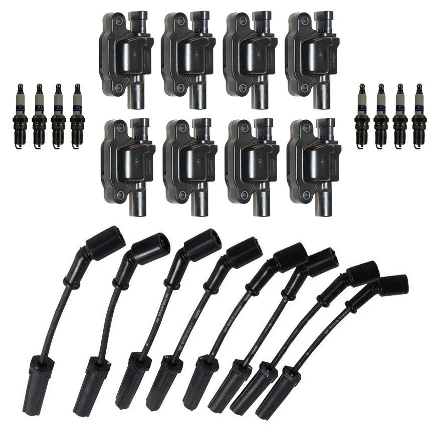 8 Ignition Wires & 8 Spark Plugs Kit for Chevy Corvette (2005–2013)