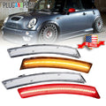 Set of 4 Clear Lens LED Side Marker Lights for Mini Cooper (2002–2008)