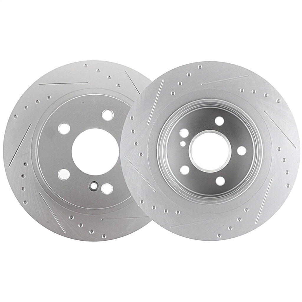 Rear Brake Rotor and Ceramic Pad for Mercedes-Benz C300 (2008–2012)