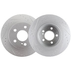 Rear Brake Rotor and Ceramic Pad for Mercedes-Benz C300 (2008–2012)